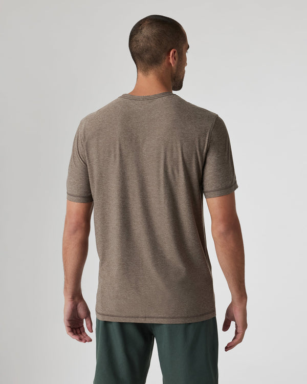 Strato Tech Tee | Greige Heather